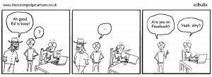 Using Facebook at work « The Cutting Edge