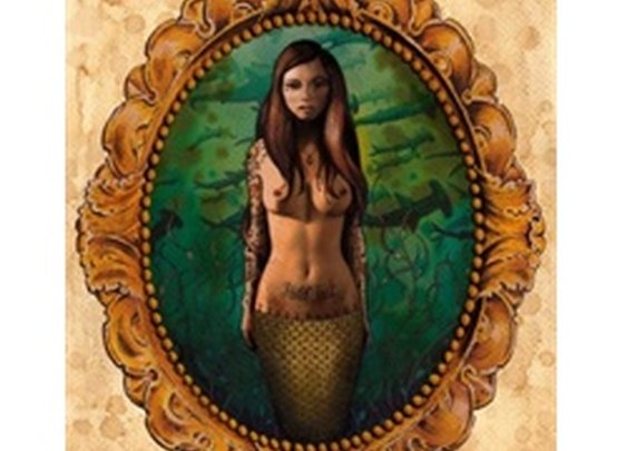Absymal Abyss by Brittany Morgan Lowbrow Artwork Canvas Art Print