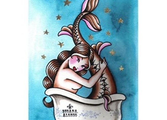 Bath by Susana Alonso Fine Art Print