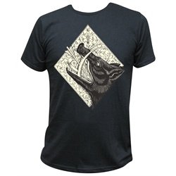 Annex Clothing Wild Boar Victorian Art Print Men's T Shirt