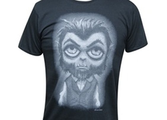 Wolfgang by Dienzo Werewolf Boy Monster Tattoo Art Punk Art Men's T-Shirt