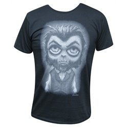 Wolfgang by Dienzo Werewolf Boy Monster Tattoo Art Punk Art Men's T-Shirt