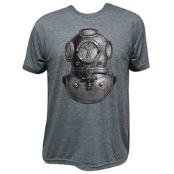 Annex Clothing Diver Bell Helmet Seadiver Print Steampunk Men's T Shirt