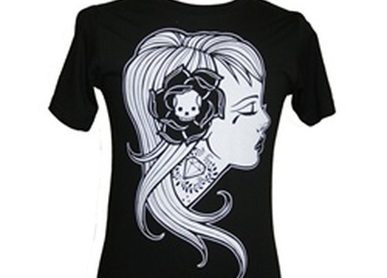 Diamond Girl by Whitney Lenox Tattoo T-Shirt