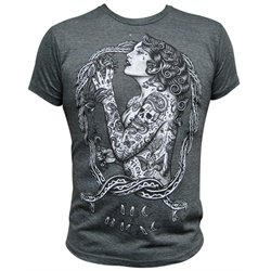 Eve Tattooed Woman in Garden of Eden by Jarad Bryant Men's T Shirt
