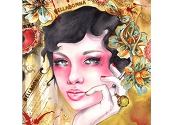 Belladonna by Cambria Tattoo Art Canvas Print