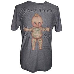 Mama Tried by Andre Dre Perales Tattoo Heathered T Shirt