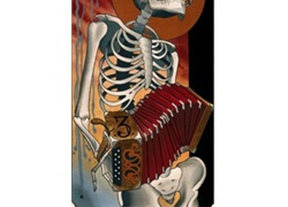 Akkordeon by Bjorn Liebner Black Market Canvas Fine Art Print Giclee