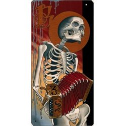 Akkordeon by Bjorn Liebner Black Market Canvas Fine Art Print Giclee