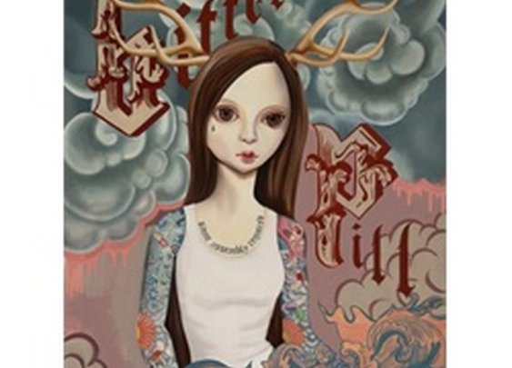 Bitter Pill by Lizz Lopez Tattoo Sleeve Art Emo Antler Animal Girl