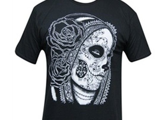 Sweet and Sour Senorita by Josh Stebbins Men’s Tattoo Black T Shirt