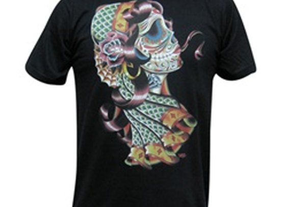 Cold Blooded Tattooed Gypsy Woman by Tyler Bredeweg Men's T Shirt