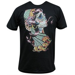 Cold Blooded Tattooed Gypsy Woman by Tyler Bredeweg Men's T Shirt