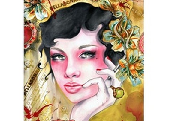 Belladonna Artwork by Cambria Fine Art Print