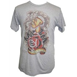 Salty by Andre Dre Perales Tattoo Heathered T Shirt