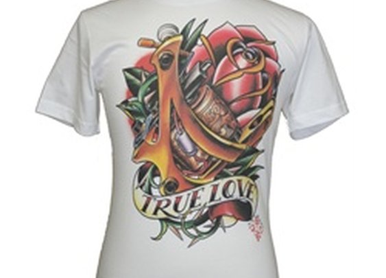 Love of the Art by 2 Cents Tattoo T-Shirt