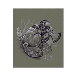 Beaver-Jack by Scotty Munster Fine Art Print