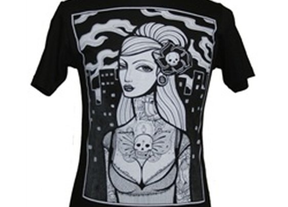 Mi Vida Loca by Whitney Lenox Tattoo T-Shirt
