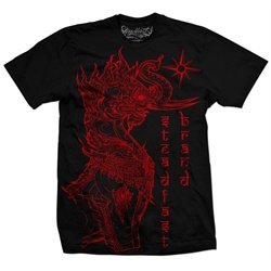 Tibetan Baku by Steadfast Brand Clothing Design Team Tattoo Tee Shirt