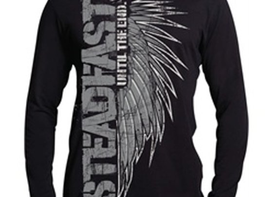 Steadfast Until the End by Steadfast Tattoo Long-Sleeve Thermal Tee