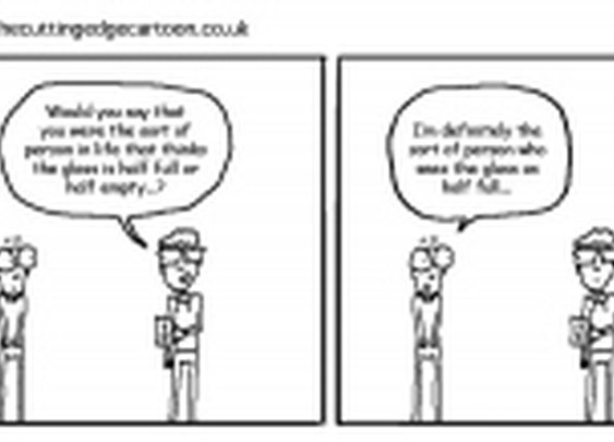 Is the cup half empty or half full? « The Cutting Edge
