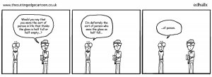 Is the cup half empty or half full? « The Cutting Edge