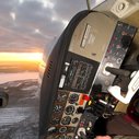 Picture From the Cockpit of a Beech B19 Sport 150