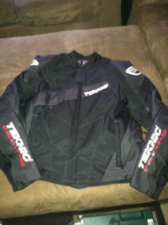 teknic chicane leather jacket