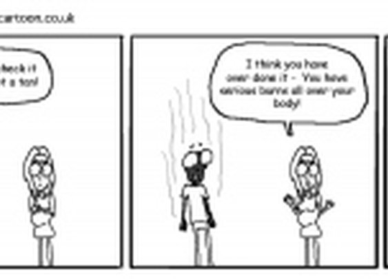Getting a tan « The Cutting Edge