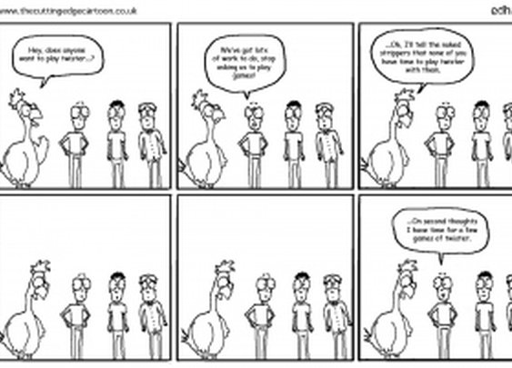 Playing games at work « The Cutting Edge
