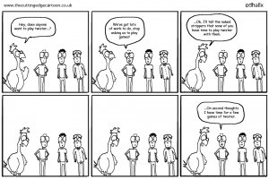 Playing games at work « The Cutting Edge