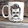 Ron Swanson coffee mug