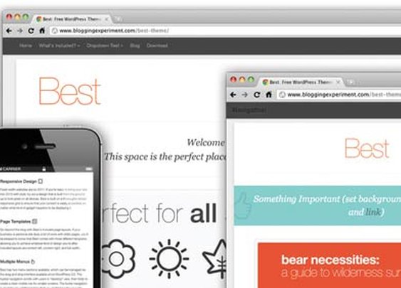 Free WordPress themes 1/2012 | Freelancing, grafika komputerowa - warstwy.com