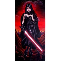 Come To The Dark Side by Gabi Spree Sexy SciFi Canvas Art Giclee Print