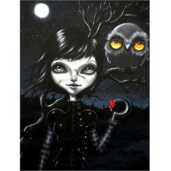 Creatures Of The Night by Gabi Spree Zombie Canvas Art Giclee Print
