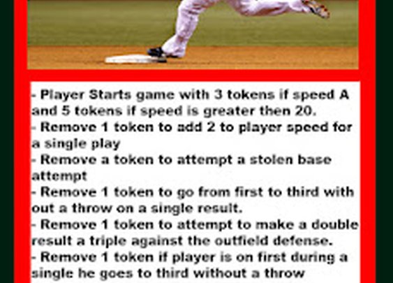 MLB Showdown Speedster 2011 Star Card
