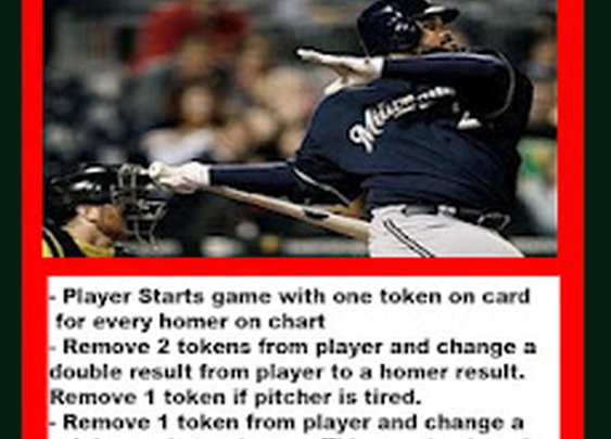MLB Showdown Power Hitter 2011 Star Card