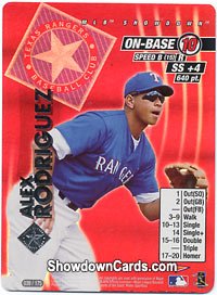 Alex Rodriguez MLB Showdown 2001 Pennant Run