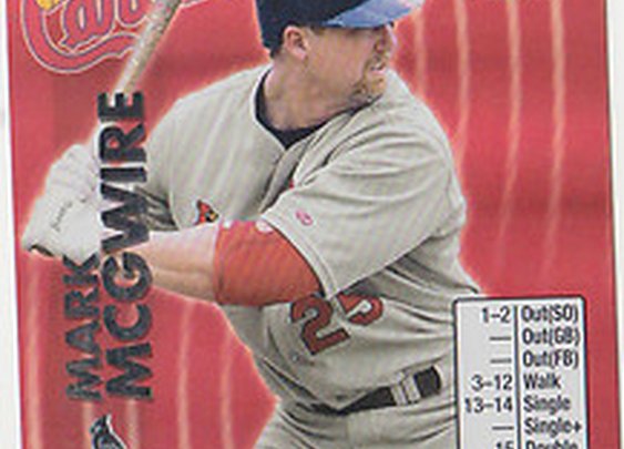 Mark McGwire 2001 MLB Showdown