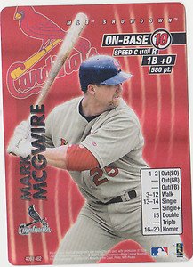 Mark McGwire 2001 MLB Showdown