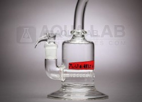 Vertigo Glass - 65 mm Tiny InLine  - Red & Black Label
