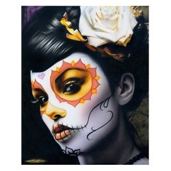 Victoria by Daniel Esparza Sexy Mexican Tattooed Senorita Art Print
