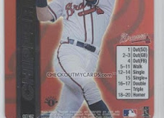 Chipper Jones 00 MLB Showdown