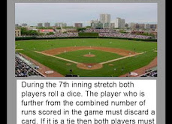Wrigley Field MLB Showdown Strategy Card 2011