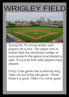 Wrigley Field MLB Showdown Strategy Card 2011