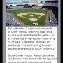 Yankee Stadium MLB Showdown Strategy Card 2011