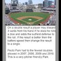 Petco Park MLB Showdown Strategy Card 2011