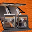 Galeria window transforms into a balcony