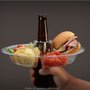 The GoPlate, A Snack Plate That Wraps Around Your Beer