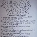 Shark Week Drinking Game